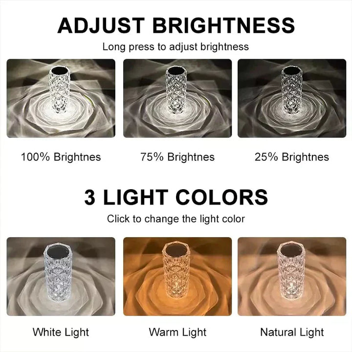 Crystal Touch Lamp